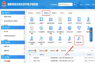 在電子稅務局上，此前通過藍字發(fā)票開具界面開具的發(fā)票如何查看記錄并且下載，能不能查詢下載匯總數據?